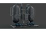 model 3d industrial tool, 3d machinery industrial product, machine rigging
